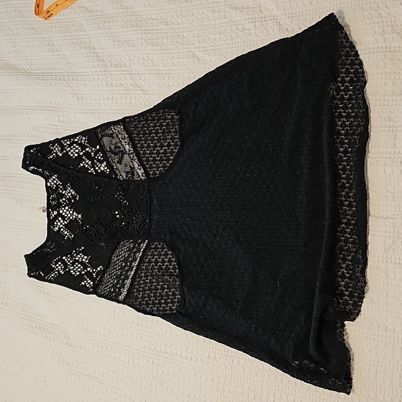Free People black lace tank - Picture 9 of 10